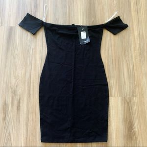 Fashion Nova Mini Black Dress